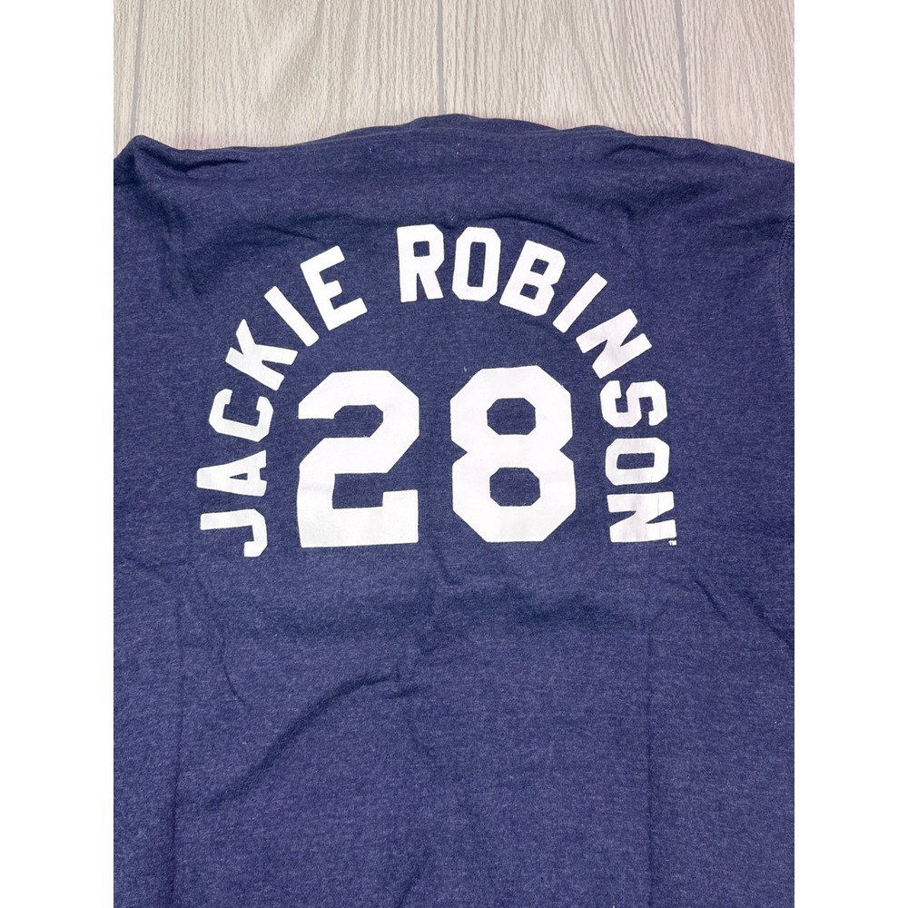 Roots of Fight UCLA Jackie Robinson Football Navy PO Hoody Large - Picture 4 of 11